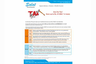 Pamphlet for Salat Investments