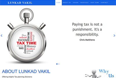 Lunkad Vakil Website